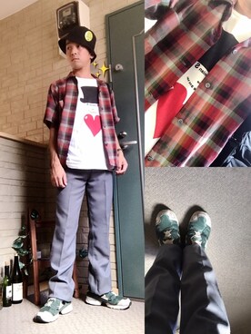 「Pilgrim（ピルグリム）のアイテム」を使った、kenkenさん（メンズ・165cm）の秋コーディネート