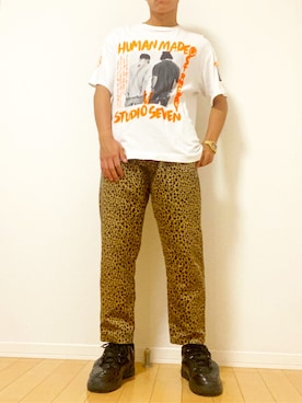 「ALIVE（アライブ）のアイテム」を使った、ゆっきーさん（メンズ・170cm）の夏コーディネート