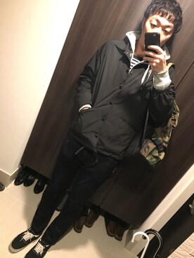 hana.さん(メンズ・184cm)の春コーディネート