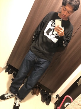 「sonic youth（ソニックユース）のアイテム」を使った、hana.さん（メンズ・184cm）の夏コーディネート