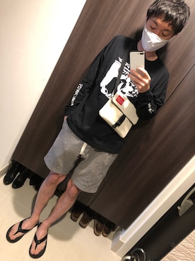 「sonic youth（ソニックユース）のアイテム」を使った、hana.さん（メンズ・184cm）の春コーディネート