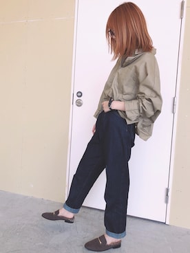 「SEVENDAYS=SUNDAY（セブンデイズサンデイ）のアイテム（シャツ/ブラウス）」を使った、なほさん（レディース・162cm）の夏コーディネート