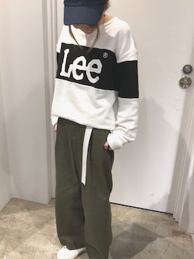 「SEVENDAYS=SUNDAY（セブンデイズサンデイ）のアイテム（ベルト）」を使った、なほさん（レディース・162cm）の秋コーディネート