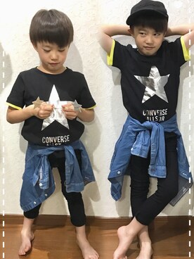 Rin⋆︎Renさん(キッズ・100cm)の春コーディネート