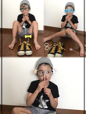 Rin⋆︎Renさん(キッズ・110cm)の夏コーディネート