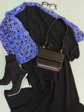 「DRES（ドレス）のアイテム」を使った、dresandmorestaffさん（レディース・164cm）の秋コーディネート