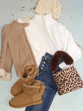 「DRES（ドレス）のアイテム」を使った、dresandmorestaffさん（レディース・164cm）の秋コーディネート