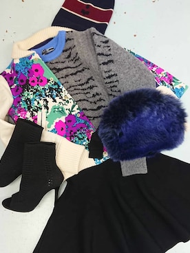 「DRES（ドレス）のアイテム」を使った、dresandmorestaffさん（レディース・164cm）の秋コーディネート