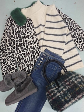 「DRES（ドレス）のアイテム」を使った、dresandmorestaffさん（レディース・164cm）の秋コーディネート