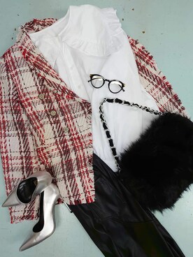 「DRES（ドレス）のアイテム」を使った、dresandmorestaffさん（レディース・164cm）の冬コーディネート