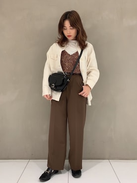 niiyanatsumiさん（レディース・162cm）の冬コーディネート