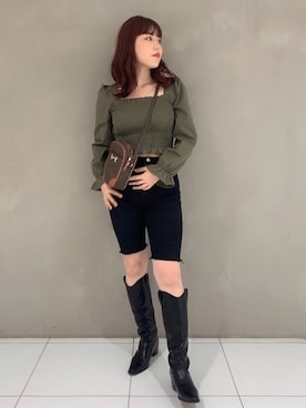 niiyanatsumiさん（レディース・162cm）の秋コーディネート