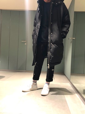 「Down Jacket 」｜Ho Chingさん（メンズ・174cm）の冬コーディネート