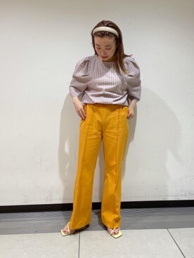 鶴巻 翔子さん（レディース・145cm）の春コーディネート