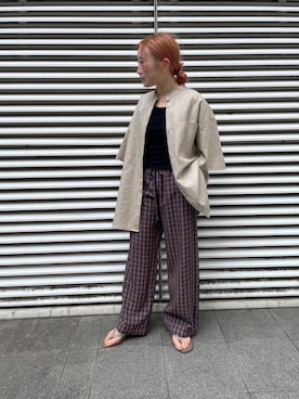 鶴巻 翔子さん（レディース・145cm）の夏コーディネート