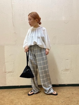 鶴巻 翔子さん（レディース・145cm）の夏コーディネート