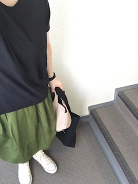 「MOOK.（ムック）のアイテム」を使った、800さん（レディース・158cm）の夏コーディネート