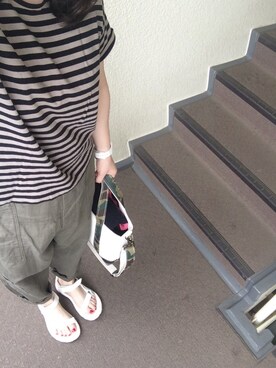 800さん（レディース・158cm）の夏コーディネート