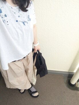 800さん（レディース・158cm）の夏コーディネート