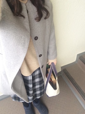 800さん（レディース・158cm）の冬コーディネート