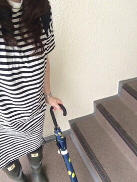 「I.D.E.A international（イデアインターナショナル）のアイテム」を使った、800さん（レディース・158cm）の夏コーディネート