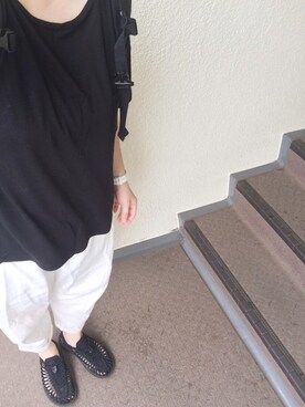 「色違いで持ってます。」｜800さん（レディース・158cm）の夏コーディネート