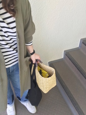 「MOOK.（ムック）のアイテム」を使った、800さん（レディース・158cm）の春コーディネート