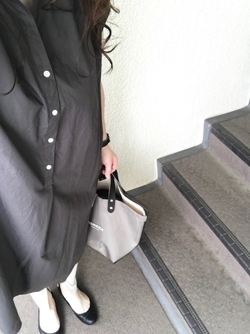 800 無印良品のワンピースを使ったコーディネート Wear