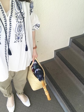 800さん（レディース・157cm）の夏コーディネート