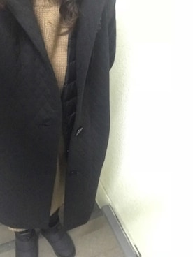 「ヌプシ」｜「アイテム（ワンピース/ドレス）」を使った、800さん（レディース・158cm）の冬コーディネート