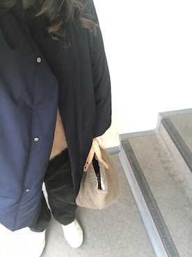 「GYMPHLEX（ジムフレックス）のアイテム（ジャケット/アウター）」を使った、800さん（レディース・158cm）の冬コーディネート