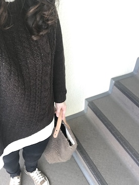 800さん（レディース・158cm）の冬コーディネート