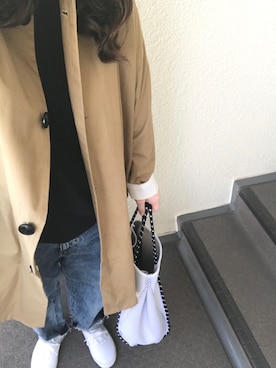 「ironari（イロナリ）のアイテム」を使った、800さん（レディース・158cm）の冬コーディネート