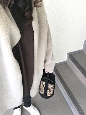 800さん（レディース・158cm）の冬コーディネート