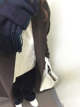 800さん（レディース・158cm）の冬コーディネート