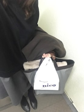 「LBC（エルビーシー）のアイテム（ワンピース/ドレス）」を使った、800さん（レディース・158cm）の冬コーディネート