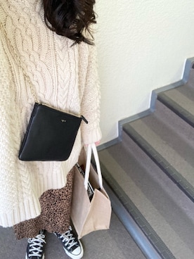 800さん（レディース・158cm）の冬コーディネート