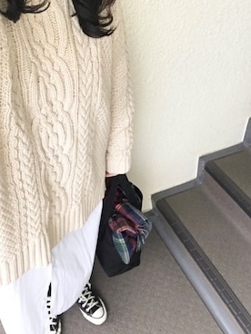 800さん(レディース・158cm)の冬コーディネート