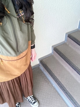 800さん（レディース・158cm）の春コーディネート