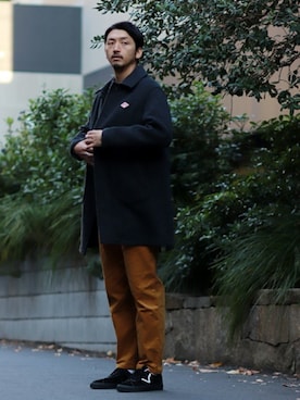 「PENDLETON（ペンドルトン）のアイテム（トップス）」を使った、Kakkyさん（メンズ・186cm）の冬コーディネート