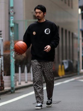 「JOURNAL STANDARD relume」｜Kakkyさん（メンズ・186cm）の冬コーディネート
