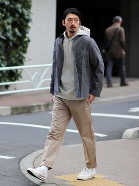 Kakkyさん(メンズ・186cm)の冬コーディネート