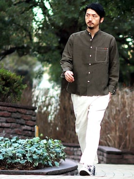 Kakkyさん（メンズ・186cm）の春コーディネート