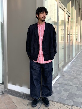 Kakkyさん（メンズ・186cm）の春コーディネート