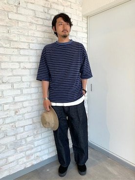 Kakkyさん（メンズ・186cm）の春コーディネート