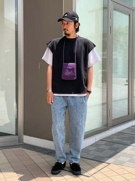 Kakkyさん（メンズ・186cm）の夏コーディネート