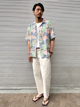 Kakkyさん（メンズ・186cm）の夏コーディネート