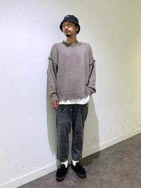 Kakkyさん（メンズ・186cm）の秋コーディネート