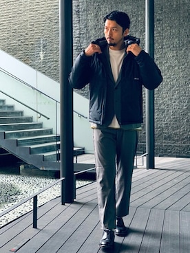 Kakkyさん（メンズ・186cm）の秋コーディネート