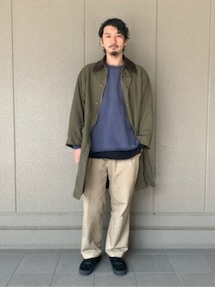 Barbour（バブアー）の「【BARBOUR for relume】別注 BURGHLEY COAT